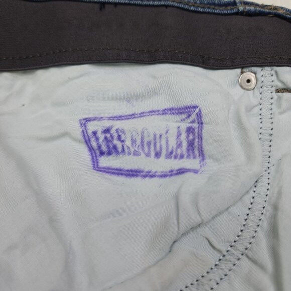 Lee Extreme Motion MVP Jeans Mens 46x34 Straight Tapered Flex Waistband Gusset - Picture 6 of 10